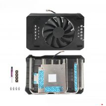 DIY Video Card Fan For PNY RTX 3060 GPU HeatSink With Fan Replacement Retrofit NVIDIA RTX A4000 Graphics Card Cooler Heat Sink