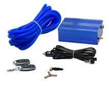 Universal vacuum pump controller box remote control of the exhaust valve actuator for exhaust valve