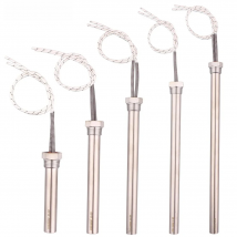 Immersion Cartridge Heater 1/2" Thread Cylindrical Hot Rod  Resistance 220V 300W 500W 1/1.5/2KW Electric Water Heating Element