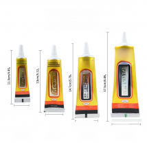 15ML 25ML 50ML 110ML Bulaien E8000 Clear Contact Phone Repair Adhesive Fibre Cloth DIY Metal Wood Glue With Precision Applicator