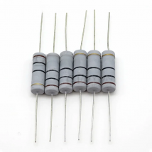 10pcs 5W Carbon Film resistor 5% 1R ~ 1M 2.2R 10R 22R 47R 51R 100R 150R 470R 1K 4.7K 10K 47K 10 22 47 51 100 150 Ohm resistance