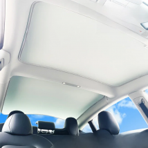 Sun Shades For Tesla Model Y Juniper 2025 LAUNCH Model 3+ Highland 2024 Ice Cloth Buckle Sun Glass Front Rear Sunroof Skylight