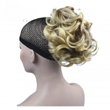 StrongBeauty Short Ponytail Hair Piece Extension Synthetic Hair Wavy Claw Clip In/on Hairpiece COLOUR CHOICES