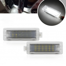 For Land Rover LR2 LR3 LR4 Freelander 2 Discovery 4 Range Rover Sport 2x White Error Free Led Door Courtesy Welcome Lights