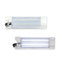2Pcs Error Free LED License Number Plate Light Lamps For Chevrolet Camaro Cruze Malibu Corsa Volt Astra Vectra Zafira Viva 12V