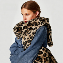 New Leopard print Scarves Women fashionable Scarf High Quality Female Lady Shawl Hot Sale  accessory