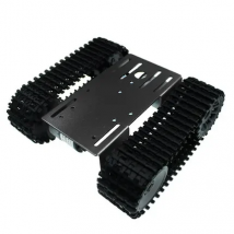 TP101 Metal Smart Crawler Robot Tank Chassis Kit With 33GB-520 12V DC Motor Aluminum Alloy Panel DIY For Arduino Toy