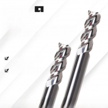 Augusttools HRC55 End Mill Aluminum Carbide Milling Cutter Tungsten Steel Router Bit CNC Cutting Tool For Copper PVC 6x50l 4x50l