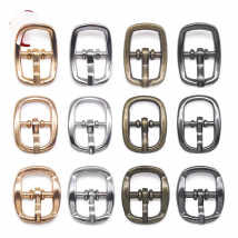 30pcs 10mm Silver Bronze Gold Oval Metal Small Pin Buckle for Children Women Shoes Doll Belt Garment Sew On DIY Accessory