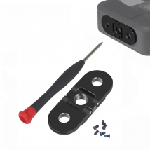 For Gopro 12 13 Accessories Metal mount Fold Suction Magnet Fixed Alloy Buckle 1/4" Hole Tripod Adapter For Go Pro 11 9 10