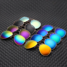 2026 New Double Bridge Aviation Sunglasse Woman Aviat Alloy Frame Polit Mirror Sun Glasses Female Male UV400 Eyewear for Men