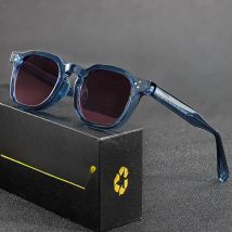 CATERSIDE New Retro Punk Square Sunglasses Men Small Frame Personalized Design Sun Glasses for Women Travel Party Festival Gift