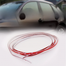 Car Chrome Styling 4mmx2m  Decoration Moulding Trim Strip Tape DIY Protective Sticker Cover Bright Strip Bumper Accessories