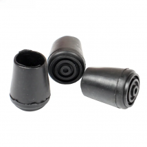 1 Piece Bottom Soft Gum Rubber Pads For Two Joints Metal Walking Stick The Rubber Tips For Fashion Walking Canes  End Cover Tip