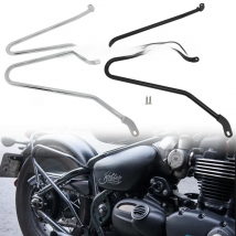 Motorcycle Pannier Saddlebag Supports Guard Bars For Triumph Bonneville Bobber Black Speedmaster 1200 2018-2023 2022 2021 2020