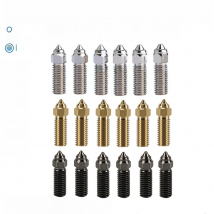 For Creality Ender 3 V3 KE K1/k1 Max Nozzle 0.4 0.6 0.8mm Nozzles Hard Steel Copper plated Brass Genius Pro Vyper K1 Pro Hotend