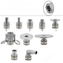 Homebrew Beer Female Quick Disconnect 304 Stainless Steel Ball Lock Style