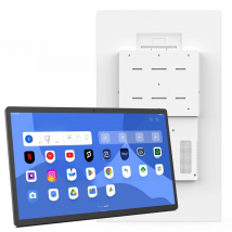 24“ wall mounted Industrial tablet pc with PoE++, Ultra slim bezel, wall bracket,4GB RAM, 32GB ROM, HDMI in, Type C, 5MP camera