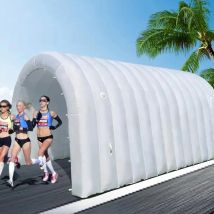 Oxford Inflatable Sports Tunnel Entrance with Blower Inflatable Tunnel Tent for Business Advertising Event Exhibition Promotion