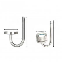 ZRDR aquarium CO2 atomizer fish tank CO2 generator adjustment pressure reducing valve CO2 diffuser aquatic plant CO2 atomizer