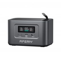 Stazione di alimentazione portatile AFERIY Nano100 100 W 99,2 Wh, cavo USB-C retrattile integrato da 100 W, ultraleggero da 1,1 kg, ricarica rapida da 145 W