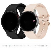 20mm/22mm Strap For Samsung Galaxy Watch 5/pro/4/class 44mm 40mm 46mm 42mm smart watch Silicone Ridge Sport Bracelet watch4 band
