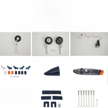 FMS 90mm Viper EDF Ducted Fan Jet Parts Retract Landing Gear Set System Motor ESC Servo Cowl RC Airplane Model Plane Spare