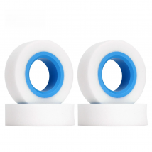 INJORA Dual Stage Softer TPE Foam 100-110mm 114-120mm Fit 1.9" Wheel Tires for RC Crawler Axial SCX10 90046 TRX4