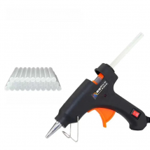 70W Hot Melt Glue Gun With 7MM Transparent Glue Stick Mini Gun Home Electric Heat Temperature Gun Repair Tool Special Stick Set