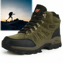 Large Size 48 Hiking Boots Men Summer Winter Outdoor Warm Fur Non Slip Fashion Women Footwear Boys Outdoor Work Ankle Boot Fall
