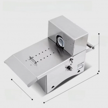 PBOBP Tabletop Portable Handcrank Manual Sausage Twisting Machine Sausage Knotting Tying Binding