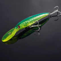 NOEBY Trolling Minnow Fishing Lures 120mm Floating 140mm 160mm Slow Sinking Wobblers Artificial Bait for Sea Bass Fishing Lure