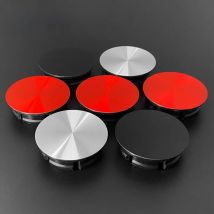 4pcs/lot 50mm With Aluminum Emblem Car Wheel Center Hub Cap For Abarth Scorpion Fiat Auto Rim Hub Cap Dust-proof Cover