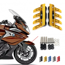 For BMW K1600B K1600GT K1600GTL Motorcycle CNC Accessories Mudguard Side Protection Block Front Fender Anti-Fall Slider