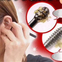 New 1PCS Ear Wax Pickers Stainless Steel Ear Picks Wax Removal Curette Remover Cleaner Ear Care Tool EarPick Facial Beauty Tools