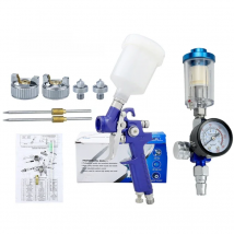 Paint Spray Guns 0.8/1.0mm Nozzles Airbrush 125ml HVLP Professional Pneumatic Paint Spray Gun For Painting Aerograph Cars Tools