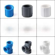 PVC 1/2 3/4 1 I Inch Female Thread Connector 20/25/32mm Straight Elbow Tee 3-Way Adapter For Garden Irrigation Aquarium Pipe