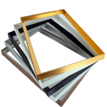 Canvas Floating Frame DIY Set Metal Gold Large Floating Frame Wall Painting Oil Painting Artwork Home Decoration
