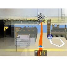 16GB SD Card GPS Navigation Car Offline Igo Map dvd GPS  MAPS for android/ios for Europe Spain Italy Car gps maps Radio player