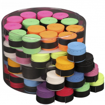 60 PCS Tennis Racket Overgrips Padel Over Grips Badminton Over Grips Sweat Absorbed Wraps Tapes Grips Sweatband
