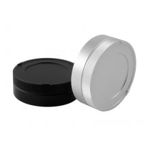 Metal Rear Lens Cap For Voigtlaender Zeiss Leica M Mount Camera Lens Silver Black