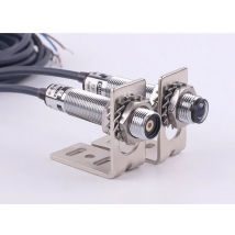 M12 M18 Laser Visible Light Sensor Thru-beam Photoelectric Switch 20 Meters Adjustable 6-36VDC IP67 200mA NPN /PNP NO /NC Sensor