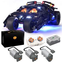 XGREPACK Power System Motor Remote Control light Kit for Lego Chariot dark knight Batmobile 76240 Kit(Lego Set NOT Included)