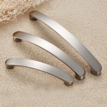 NAIERDI Cabinet Handles Knobs Aluminum Alloy Door Kitchen Knobs Brushed Cabinet Pulls Drawer Modern Furniture Handle Hardware