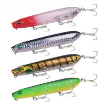 1 Pc Floating Pencil Fishing Lures 10cm 17.5g Topwater Popper Wobblers Tackle with Hooks Artificial Bait for Sea Bass Pike