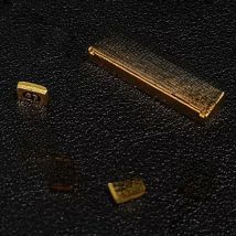 13Pcs/Set Gold Combined Price Tag Adjustable Number Signs Cube Dollar Currency Symbol Jewelry Store Price Display Tag With Base