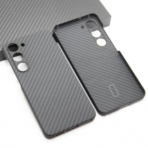 ZXKE Carbon Fiber Case For Samsung Galaxy S26 S24 S25 Ultra Embedded Iron Sheet Magnetic Car Support Magsafe Aramid Fiber Shell