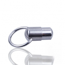 Vibrating Tongue Piercing Ring Stainless Steel Fashion Body Jewelry Tongue Barbell 2pcs Free Battery