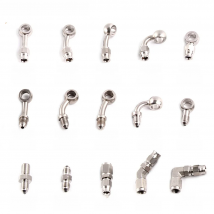 AN3 Motorcycle Motor Bike Hydraulic Brake Oil Hose Line Banjo Fitting m10x1 stainless Steel 10mm