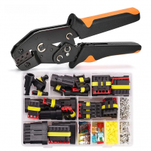 SN-48B Crimping Pliers Car Electrical Wire Connector Plug Automotive Waterproof 1/2/3/4 Pin Motocycle Truck Harness Male Female